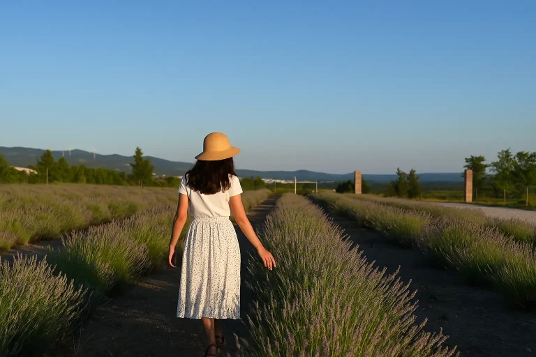 morlacco lavender field