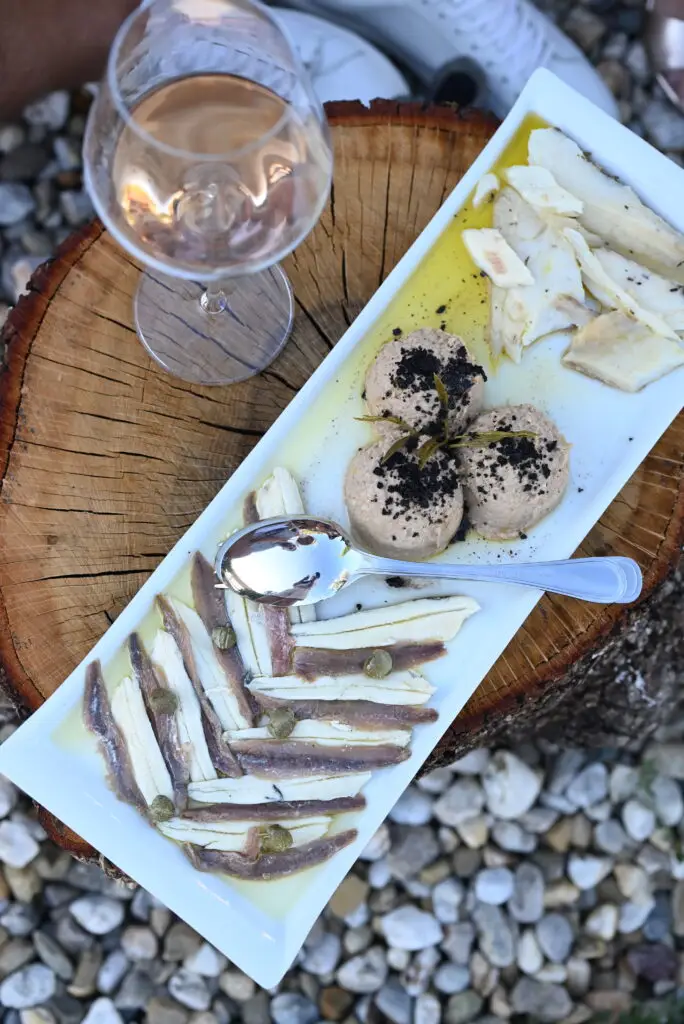 dalmatian fish platter