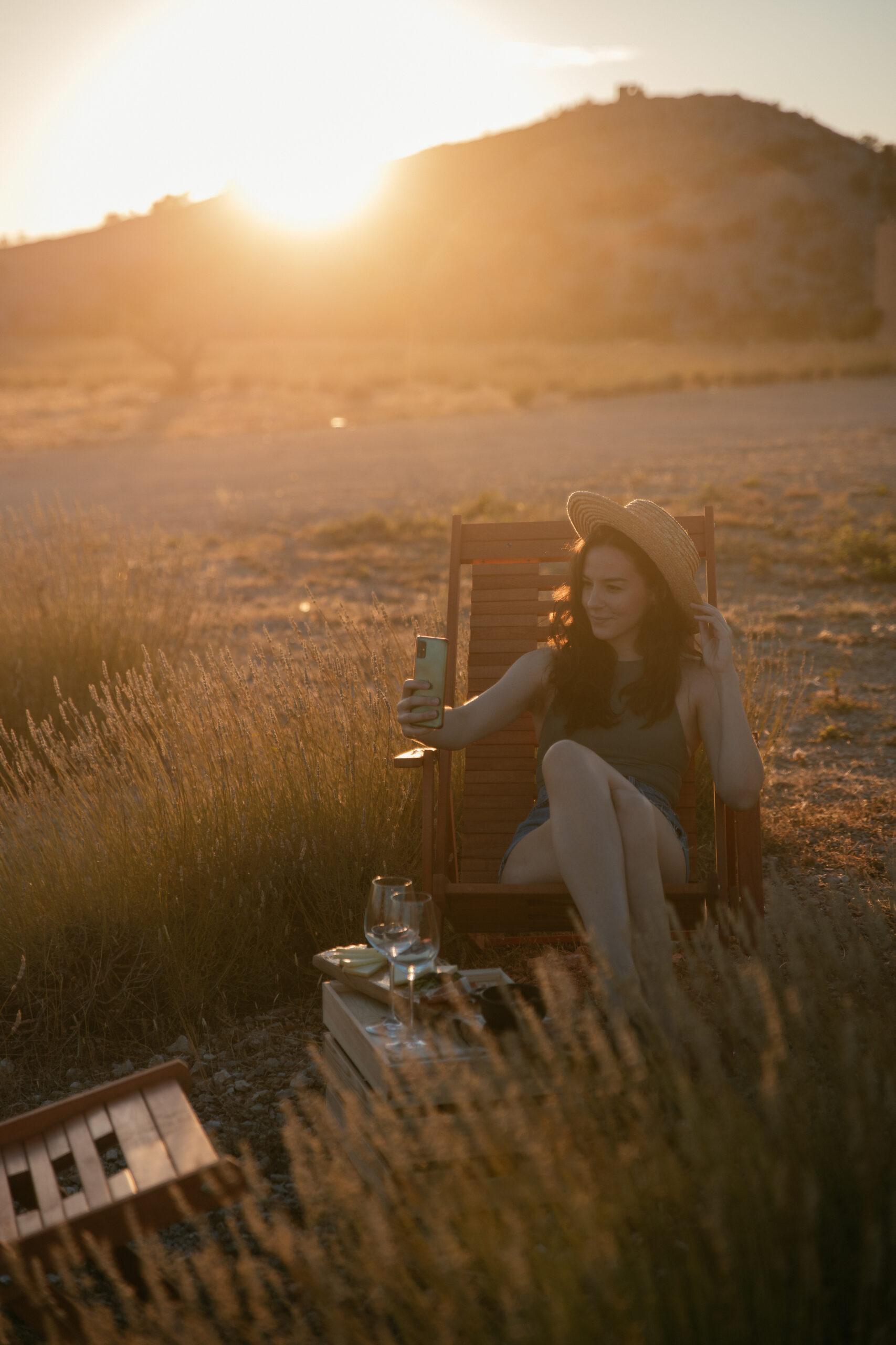 Lavender picnic with wine tasting near zadar