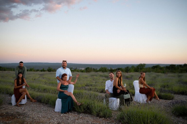 Lavender field near zadar